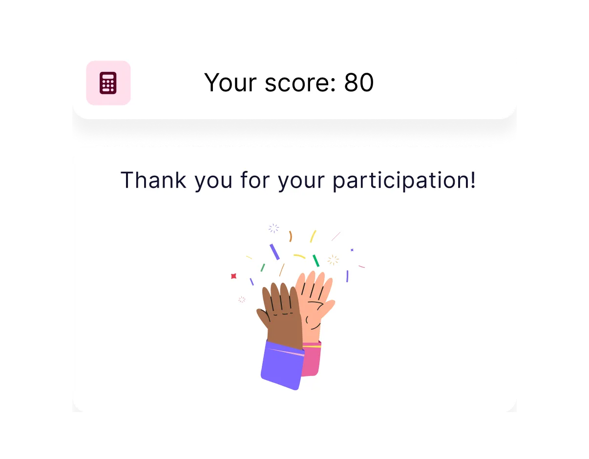 Run quizzes