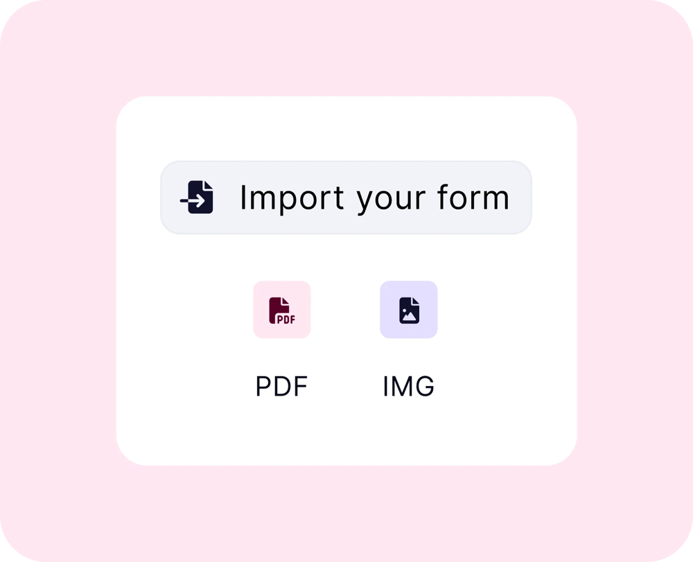 Создание форм из PDF-файлов и изображений