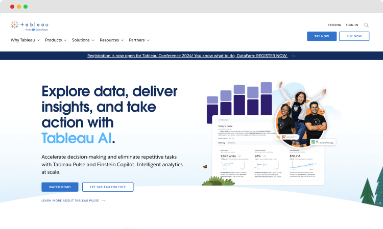 #8 Best market research tool - Tableau