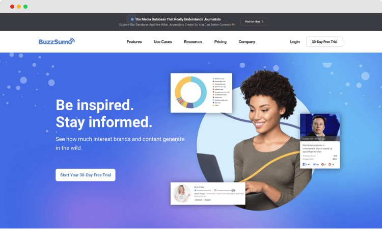 #11 Best market research tool - BuzzSumo