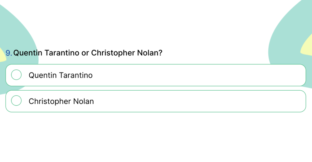Una pregunta relacionada con el cine