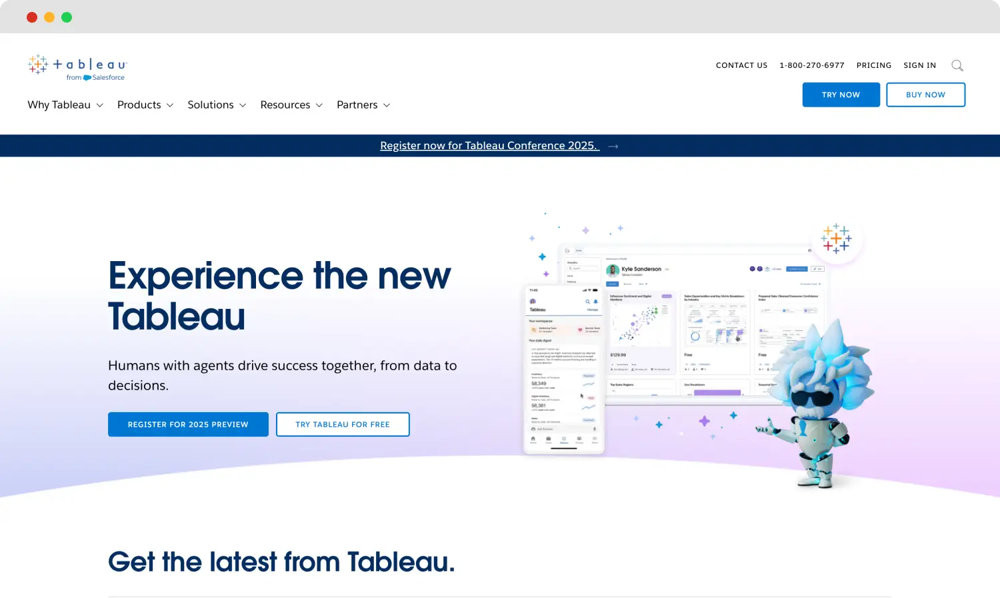 Best data analysis software - Tableau
