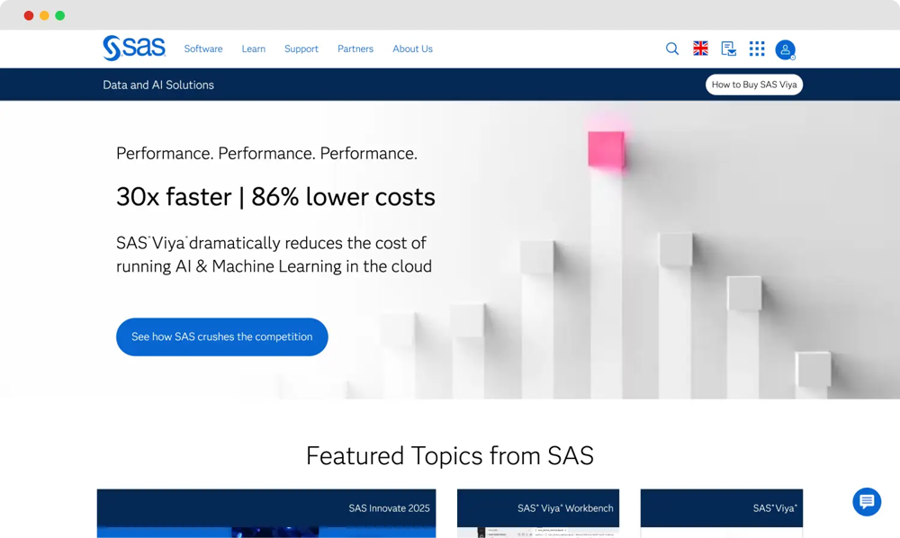 Best data analysis software - SAS