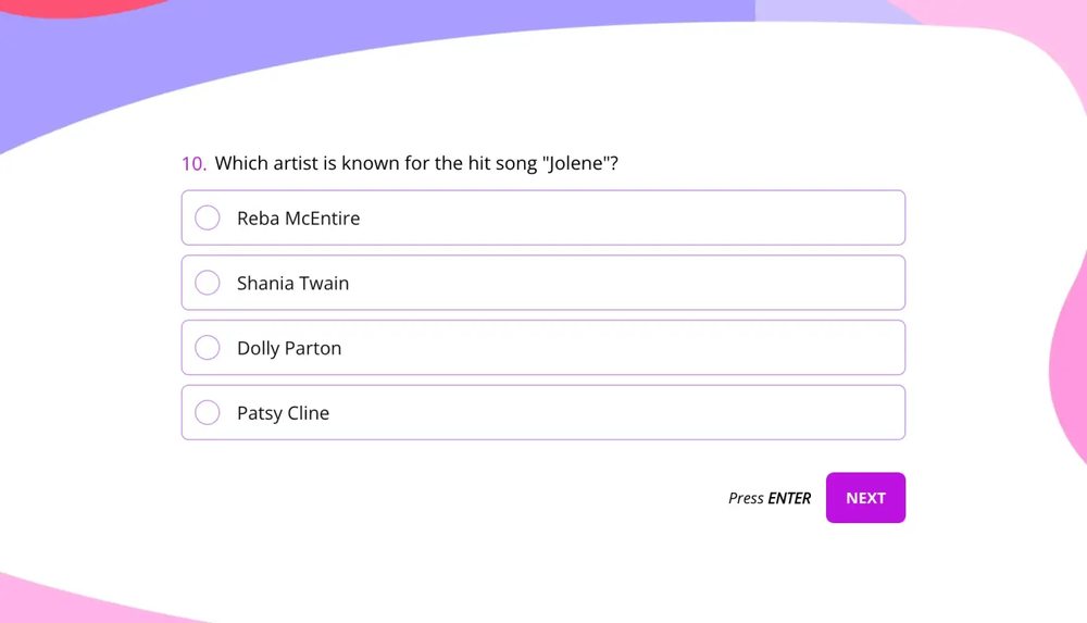 Eine Frage, die man in einem Country-Musik-Quiz stellen kann