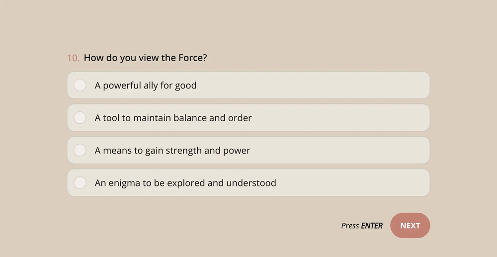 Eine Frage über Star Wars