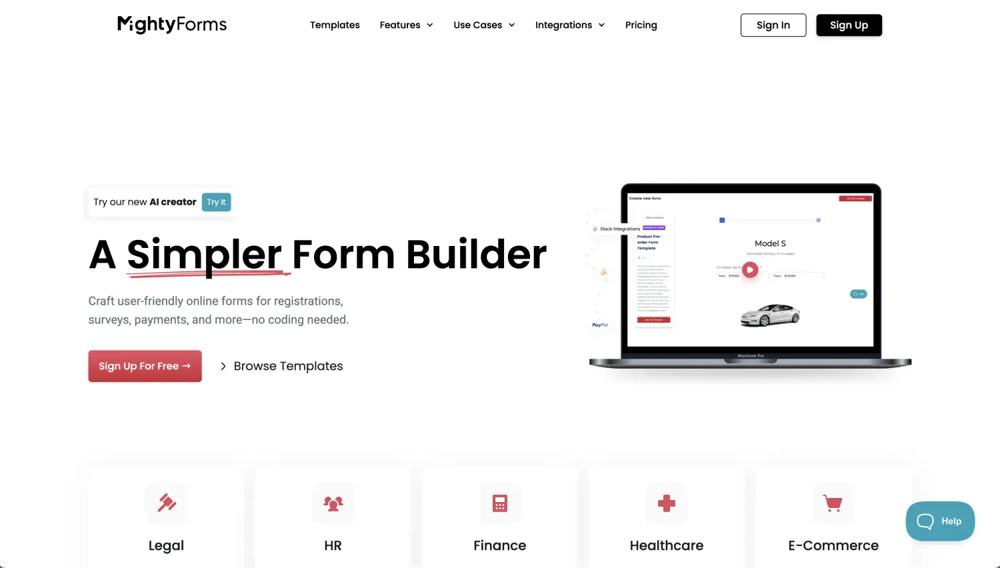 #8 Cognito Forms alternative - Mighty Forms