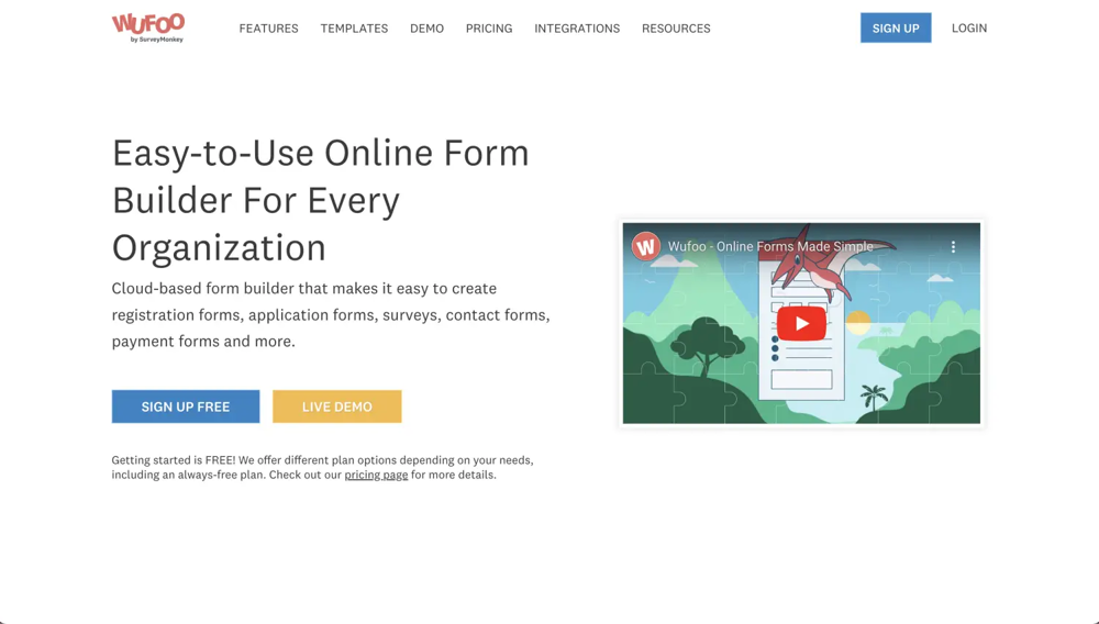 #13 Cognito Forms alternative - Wufoo