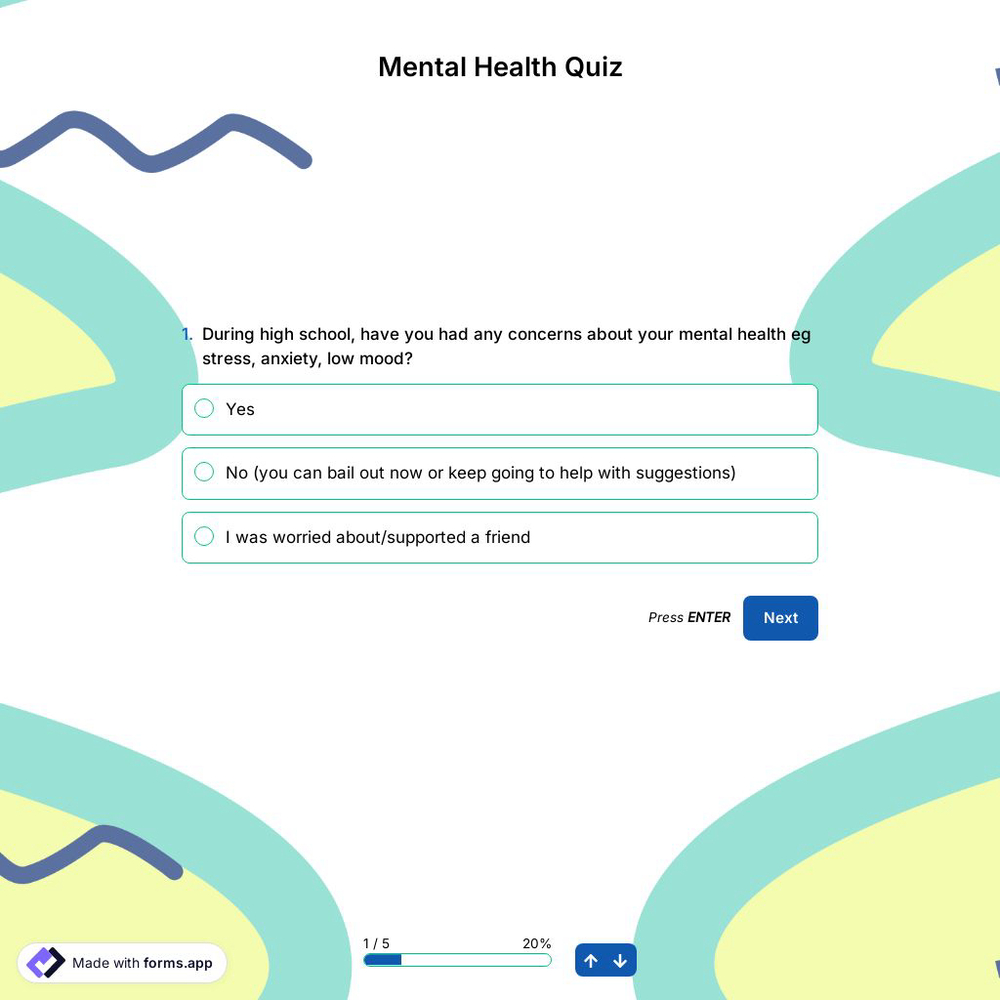 Mental Health Quiz