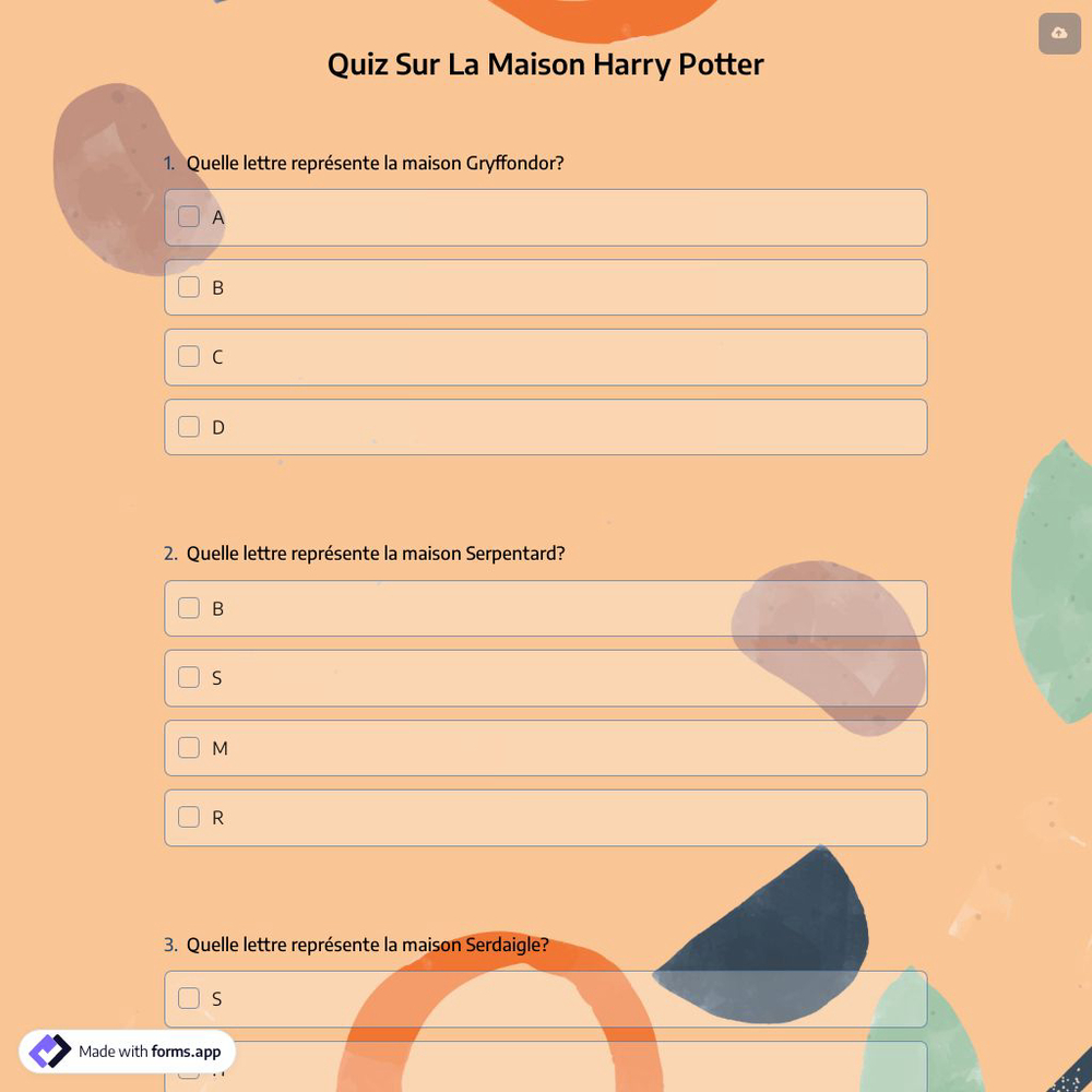 Quiz Sur La Maison Harry Potter