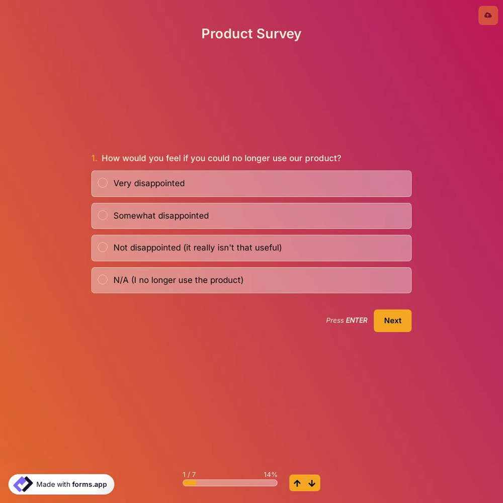 Product Survey
