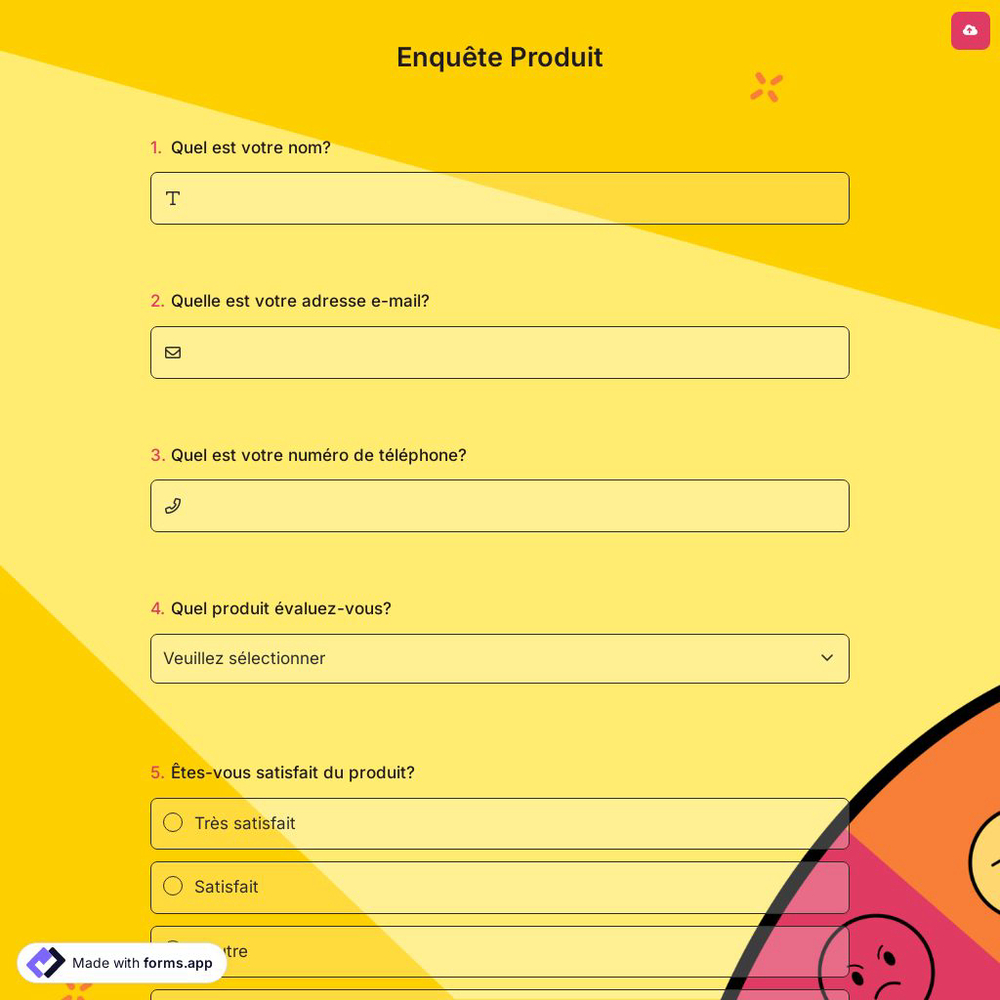Enquête Produit