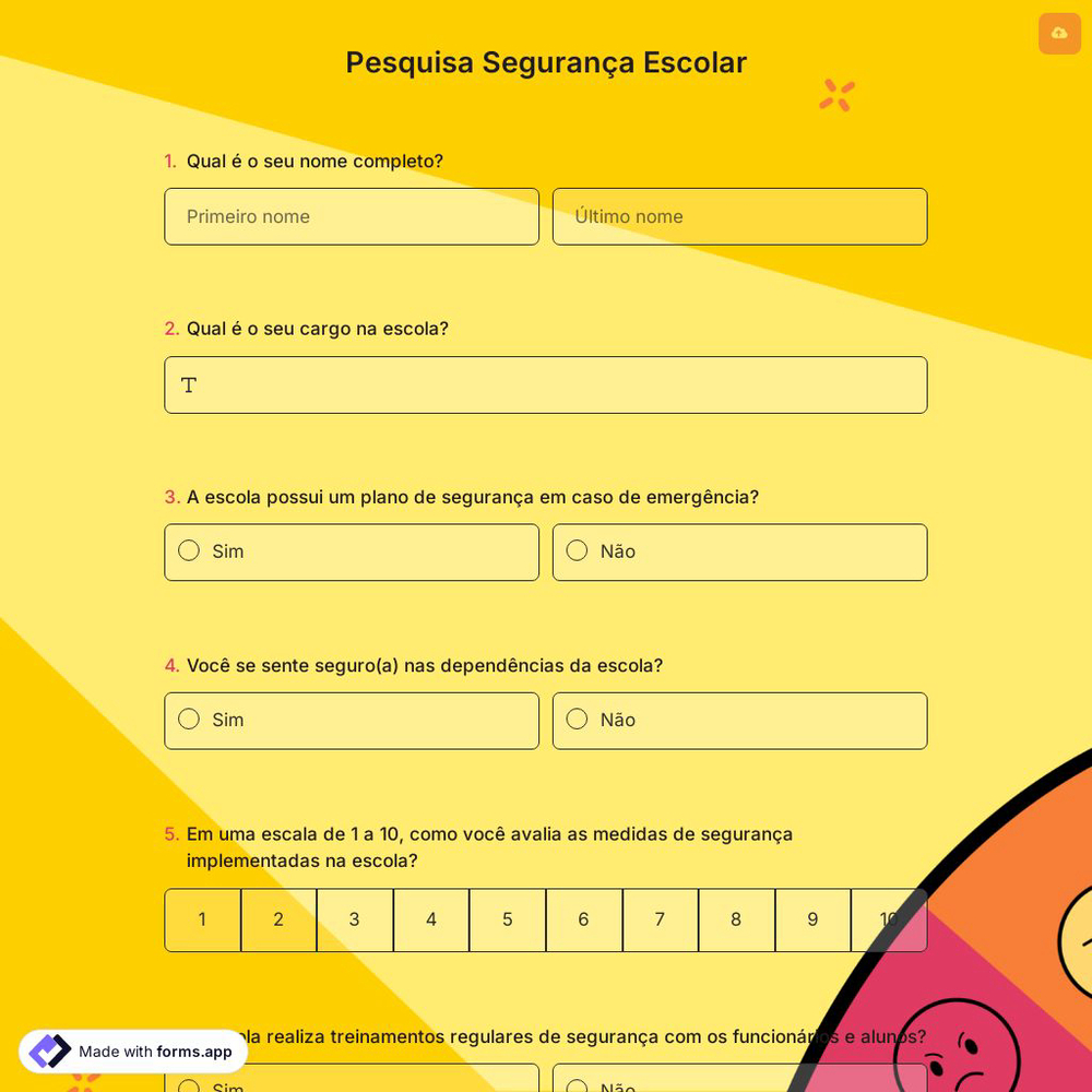 Pesquisa Segurança Escolar