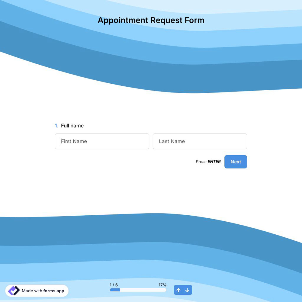 Appointment Request Form