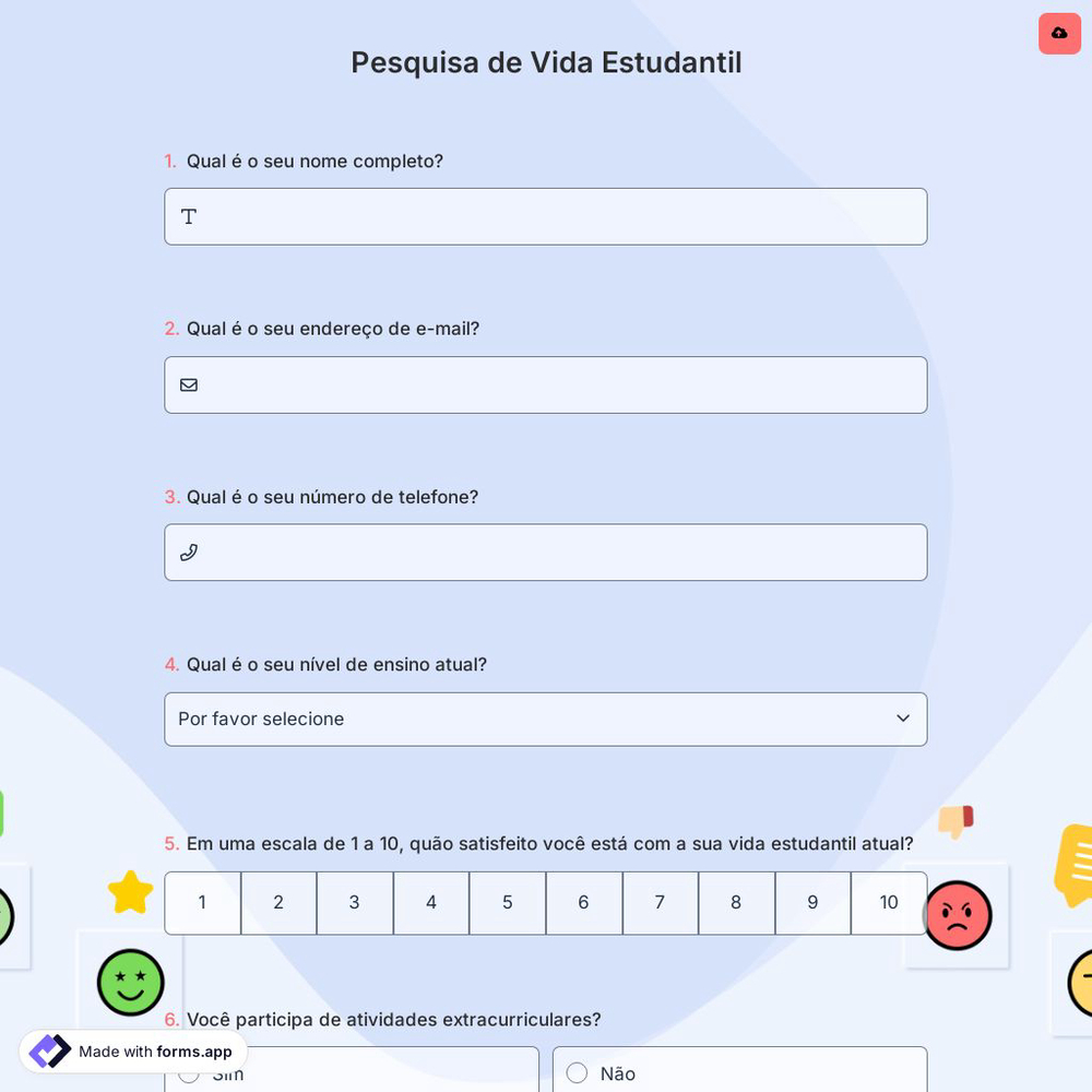 Pesquisa de Vida Estudantil