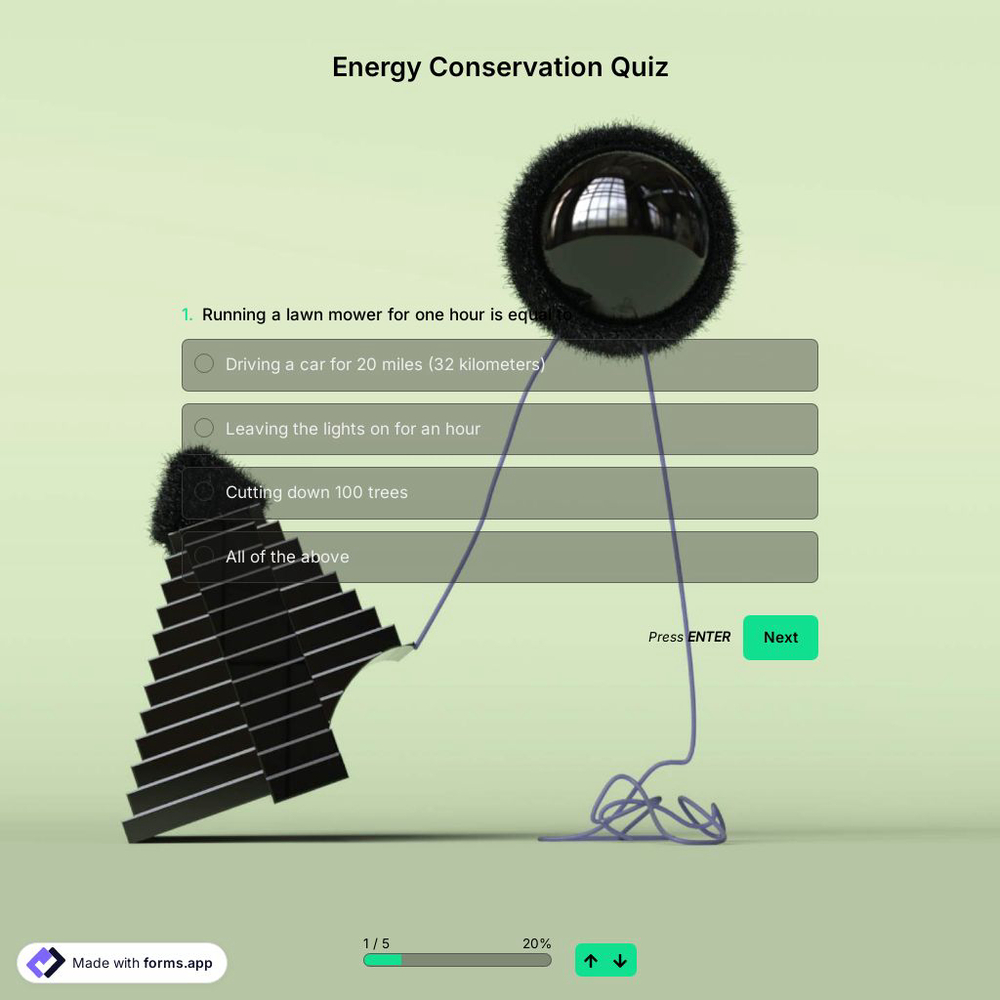 Energy Conservation Quiz