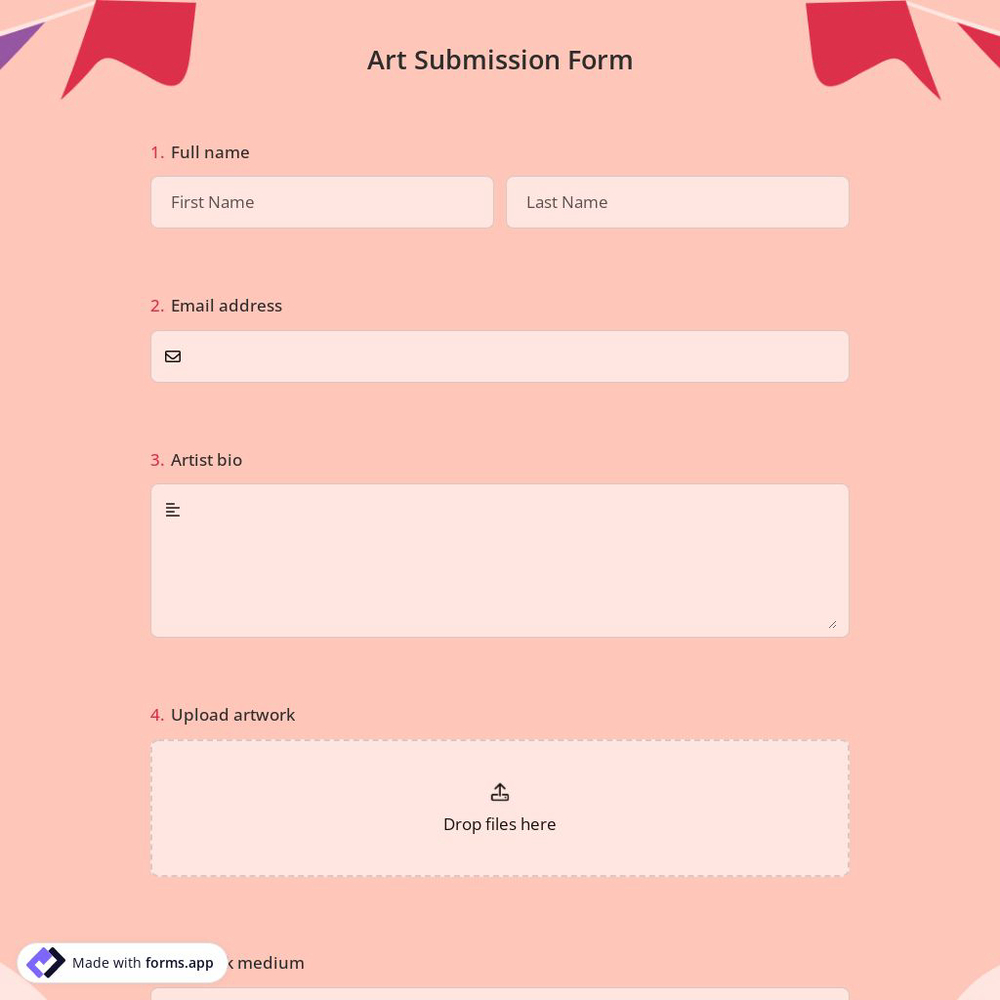 Art Submission Form