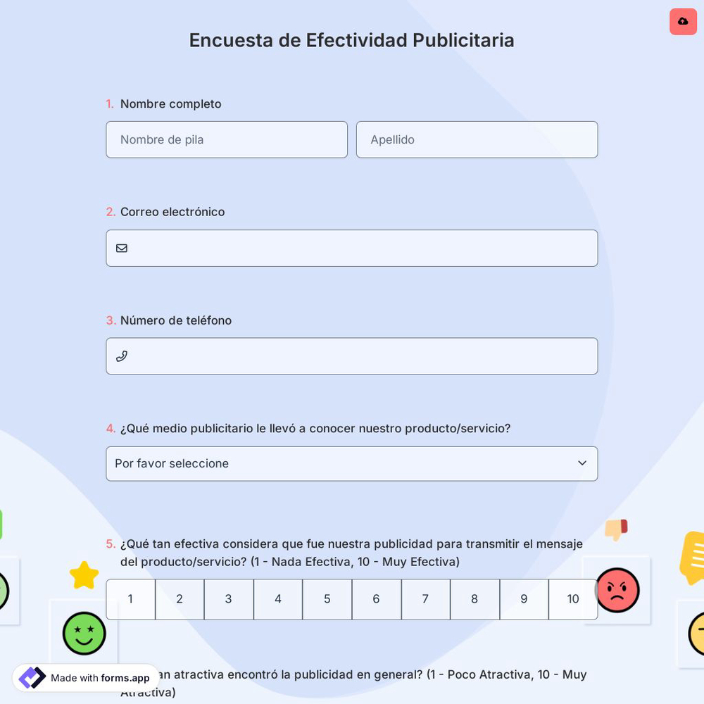 Encuesta de Efectividad Publicitaria