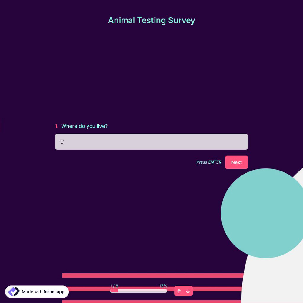 Animal Testing Survey