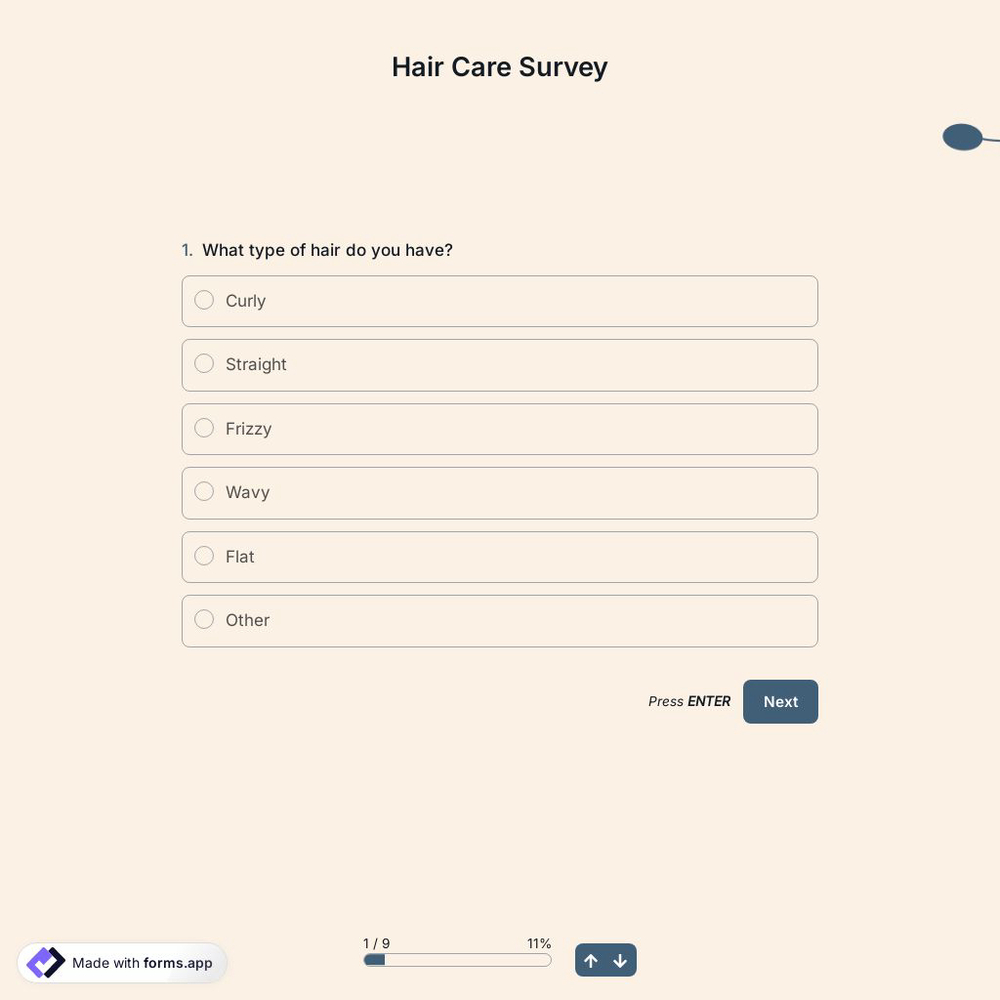 Hair Care Survey