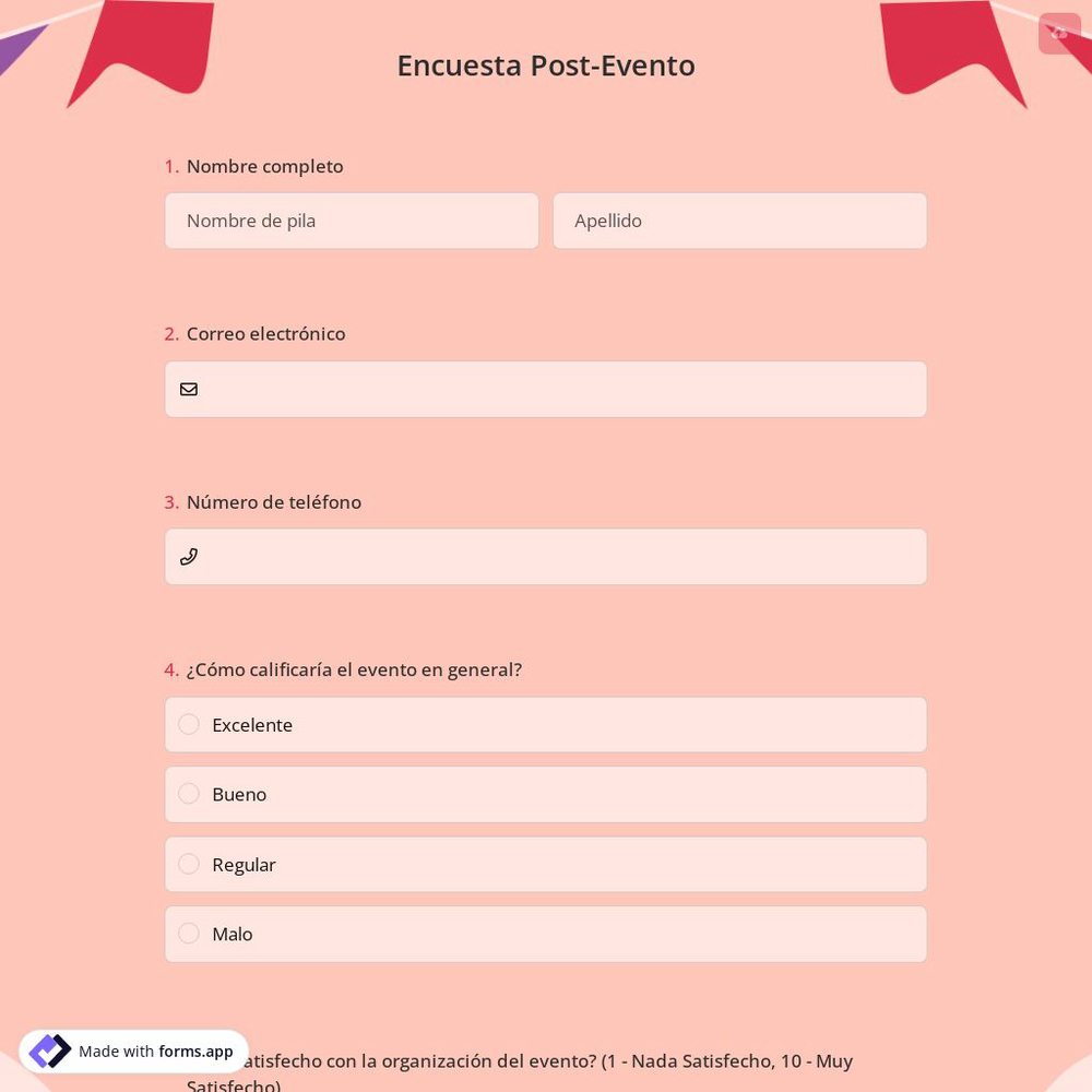 Encuesta Post-Evento