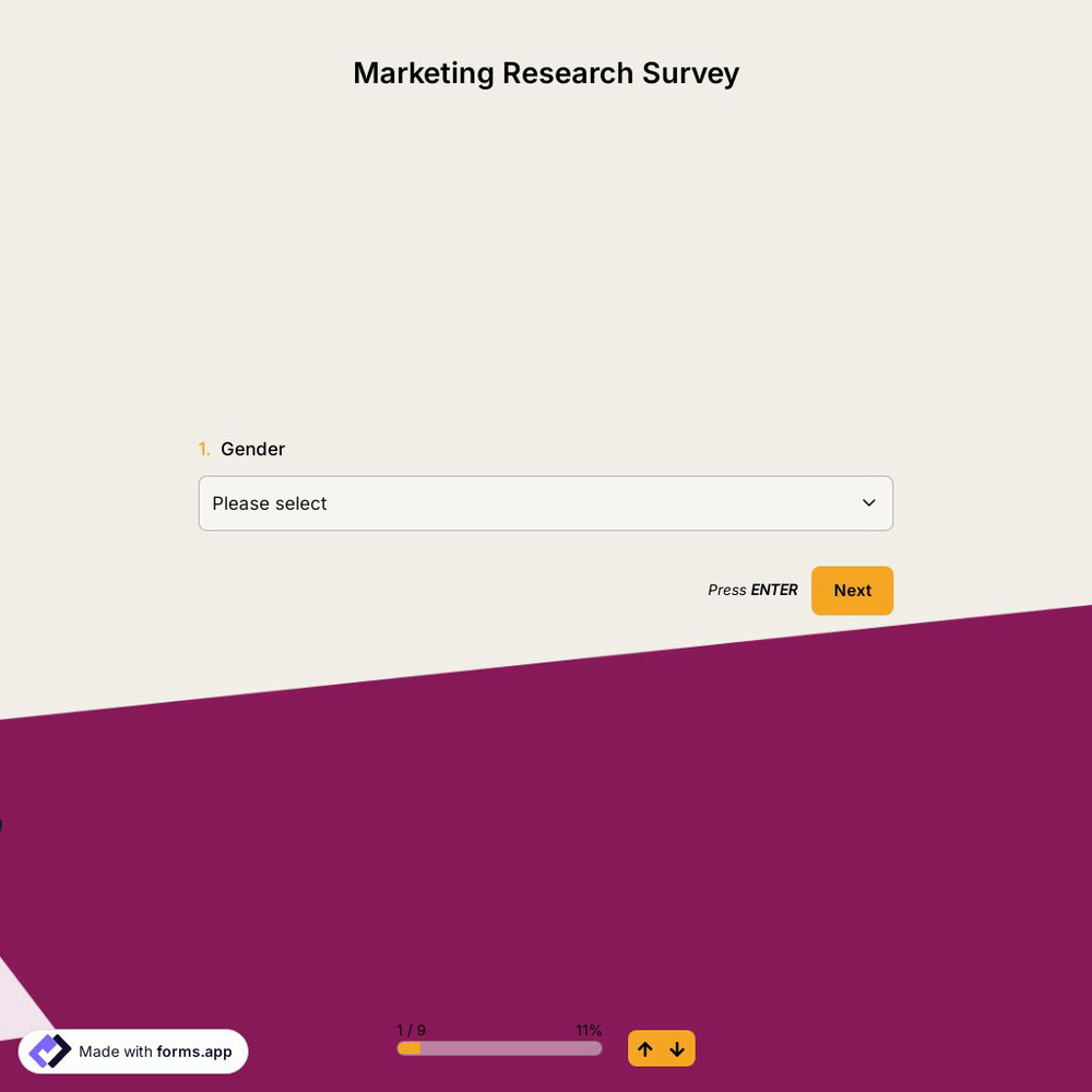 Marketing Research Survey