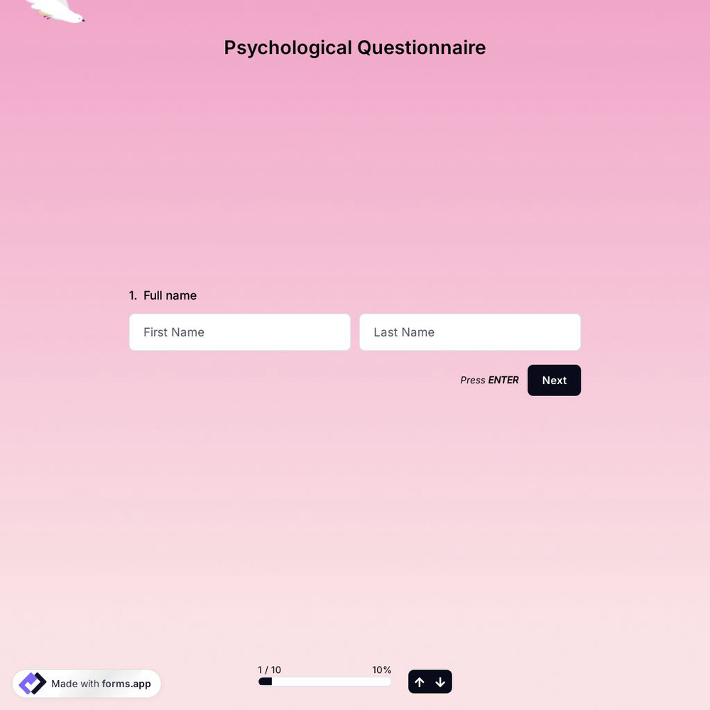 Psychological Questionnaire