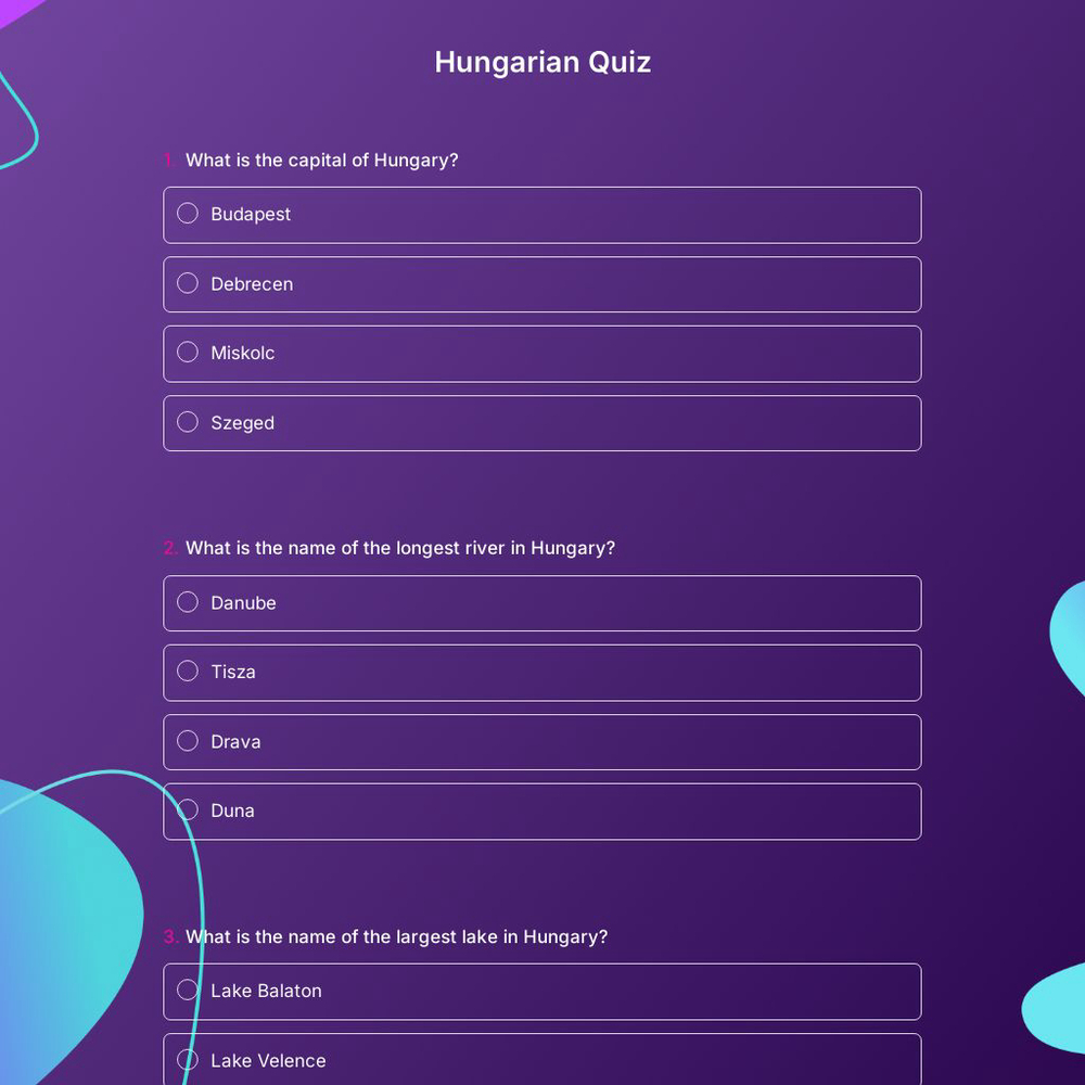 Hungarian Quiz