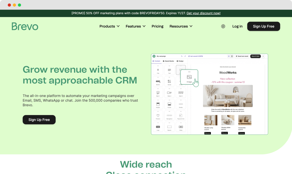 #11 Best marketing tools - Brevo