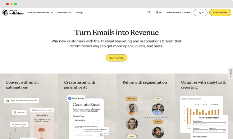 #2 Best marketing tools - Mailchimp 