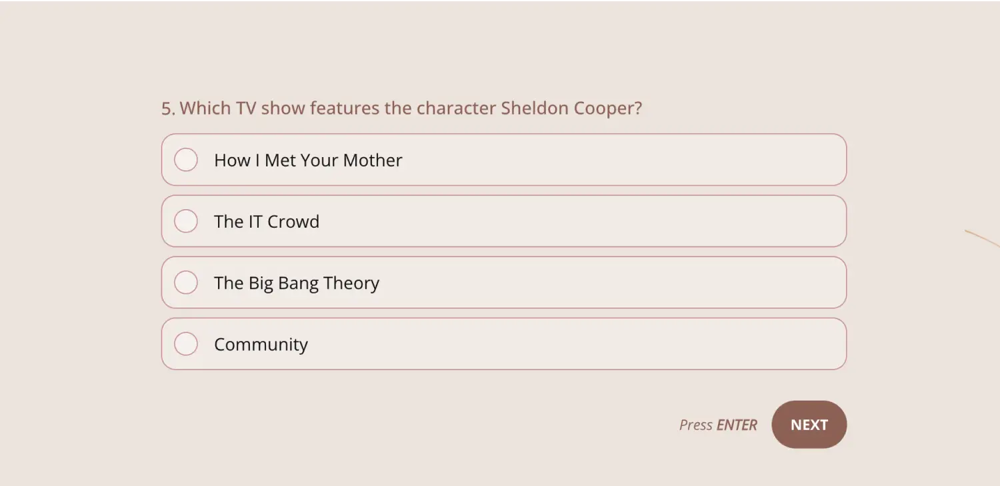 Un quiz sur les émissions de télévision