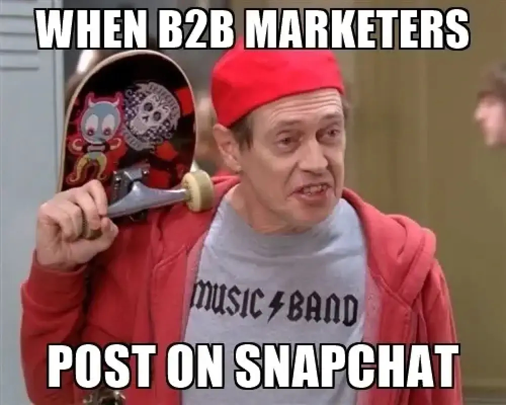 #11 B2B Marketing Meme - Fonte:&nbsp;hookagency