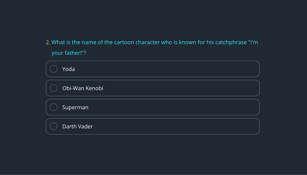 Eine lustige Frage, die man in einem Vatertags-Quiz stellen kann