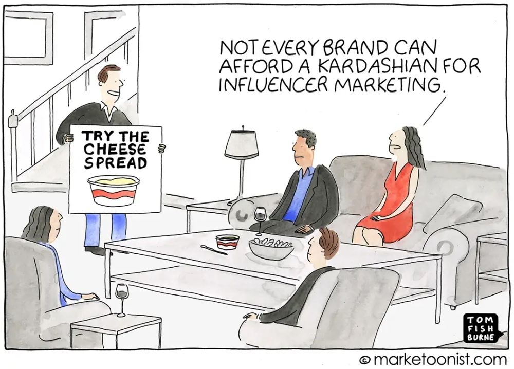 #22 Influencer Marketing Meme - Source: marketoonist