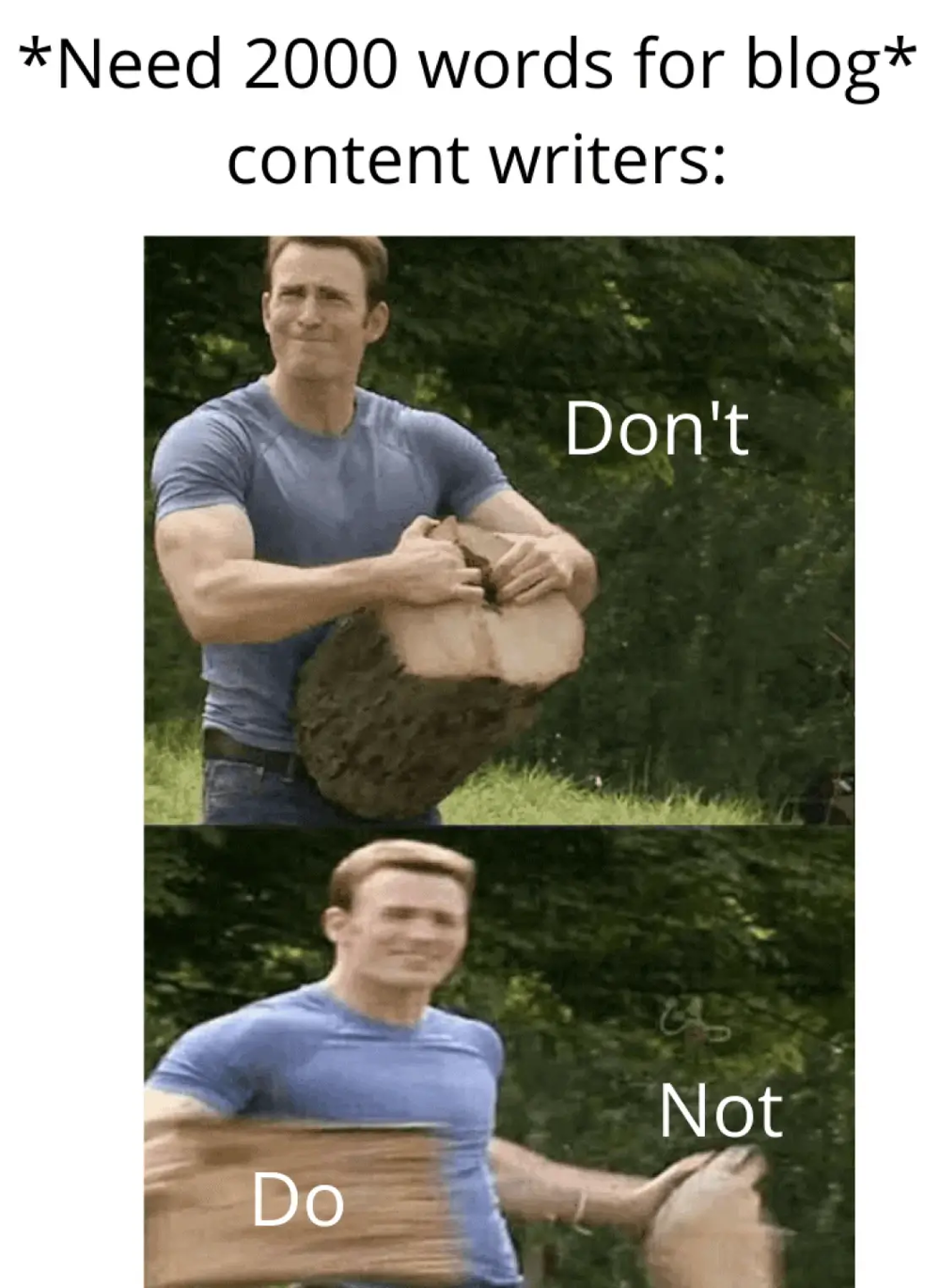 #35 Content Marketing Meme - Quelle: engagebay