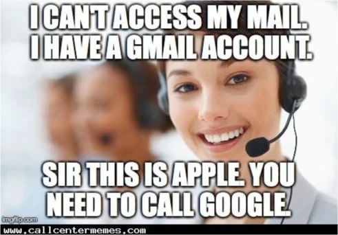 #41 Call center meme - Source: Sayingimages