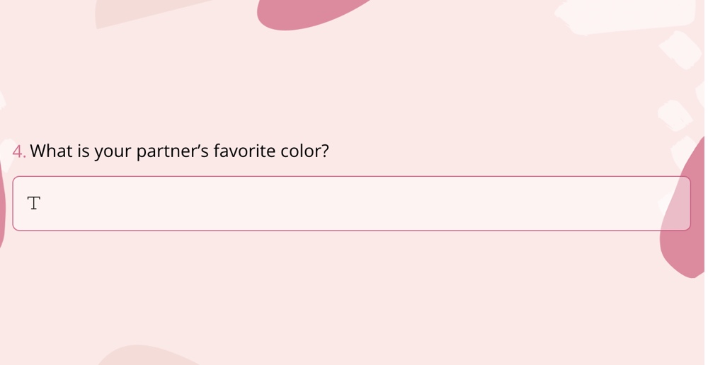 Uma pergunta de trivia para casais