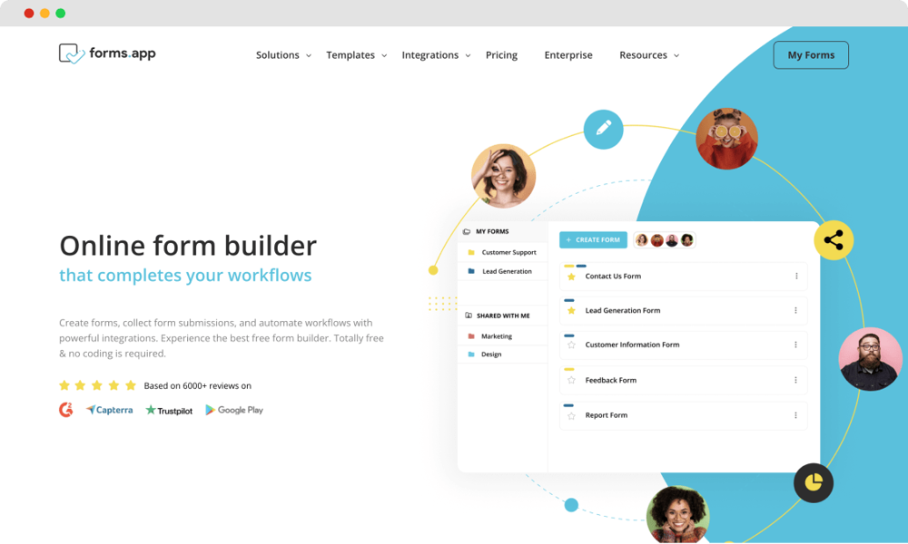 #1 Fyrebox alternative - forms.app