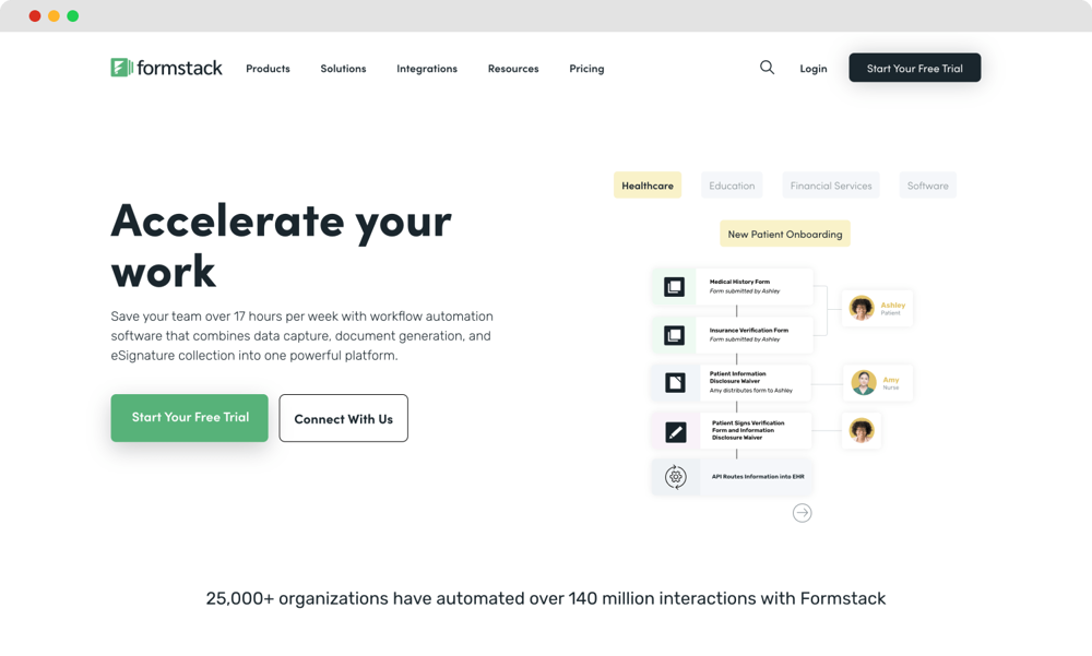 #2 Fyrebox alternative - Formstack