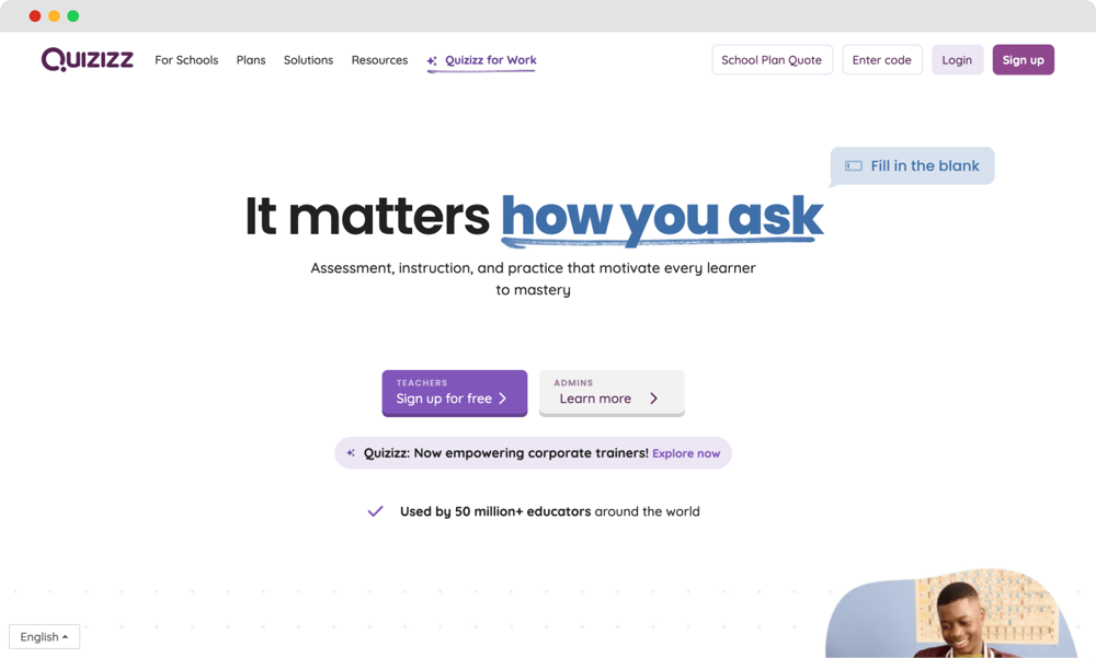 #6 Fyrebox alternative - Quizizz