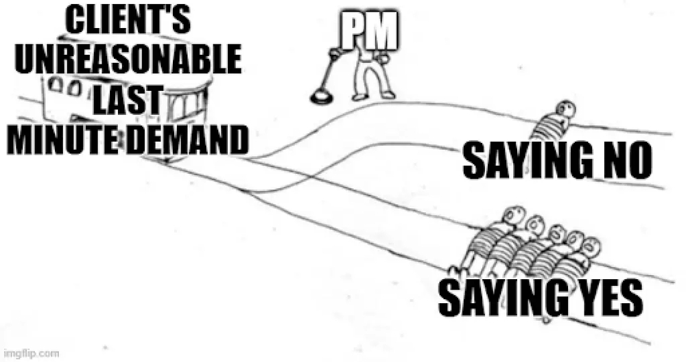 #73 Project Management Meme - Source:&nbsp;Plaky