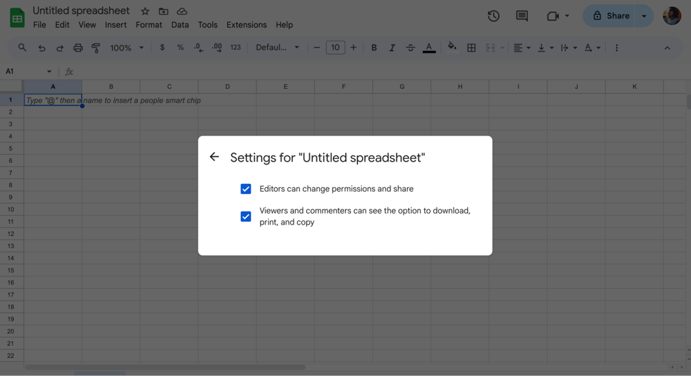 Personnalisez les paramètres avancés