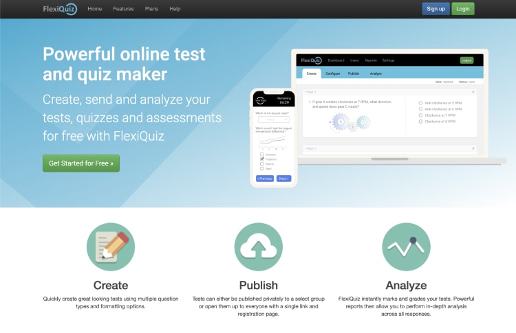 #10 ProProfs quiz maker alternative - FlexiQuiz&nbsp;