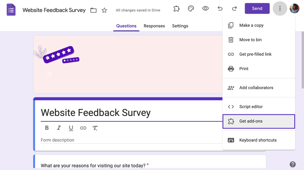 Obtenez un module complémentaire pour votre formulaire