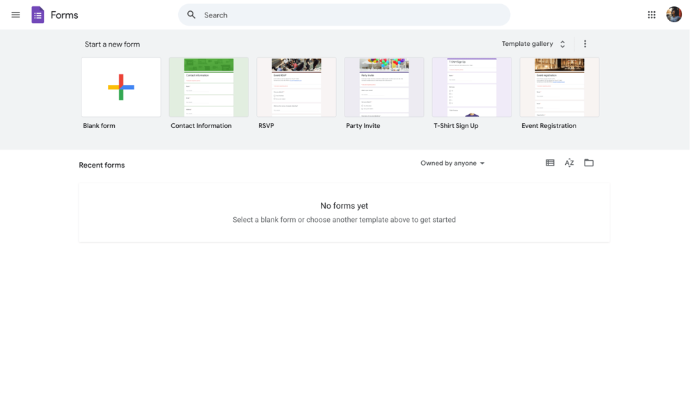 Choose a beginning option