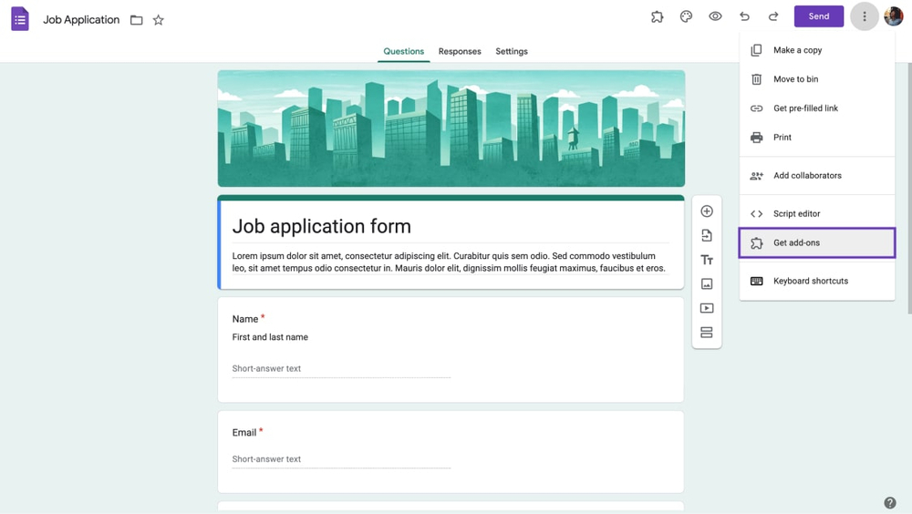 Obtener complementos para más fuentes