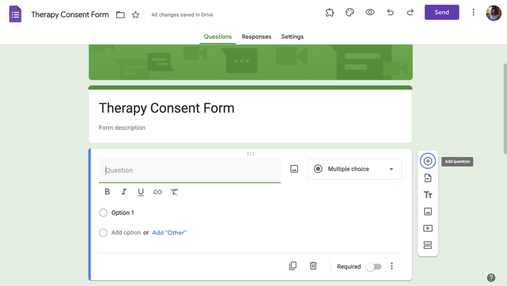 Agregar más preguntas