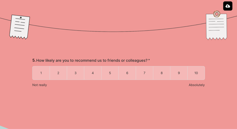 Conduct an NPS survey