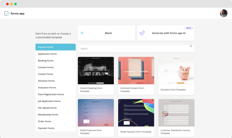 Elija una opción de inicio