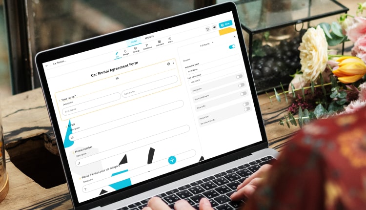 How to create a rental agreement form on forms.app