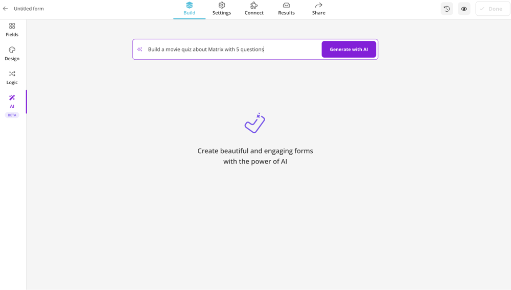 Schreiben Sie Ihre Aufforderung